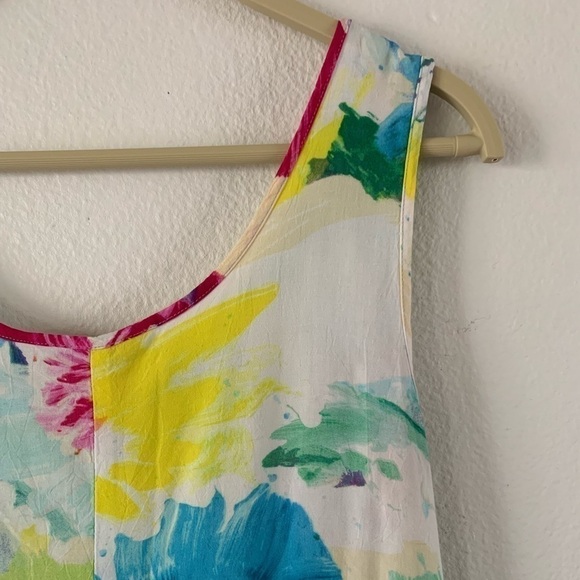 Jams World Floral Summer Vintage Midi Dress Size S - Picture 12 of 15